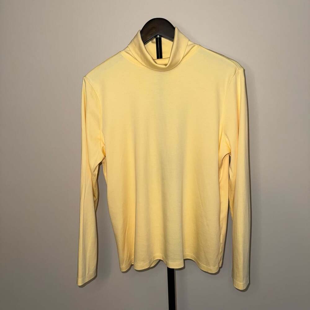100% Supima Cotton LLBean Turtleneck Sweater XL